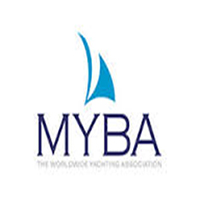 The worlwide yachting association (MYBA) Logo