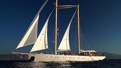 sailing yacht rhea