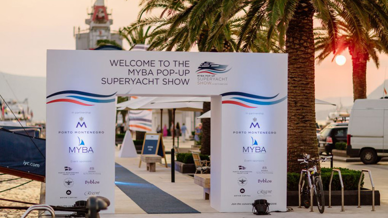 MYBA POP-UP SUPERYACHT SHOW 2016 in Montenegro – Yachtexperte Jürgen Logemann war vor Ort