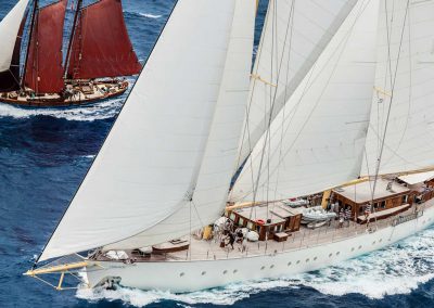 Sailing Yacht Charter Chronos Birds View