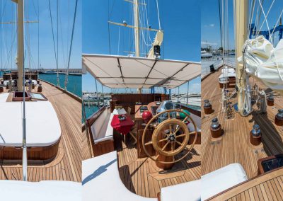 Sailing Yacht Charter Chronos Deck 1