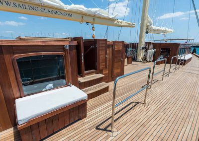 Sailing Yacht Charter Chronos Deck 2