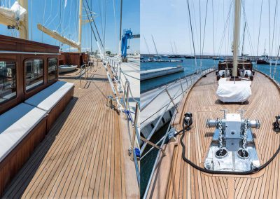 Sailing Yacht Charter Chronos Deck 4