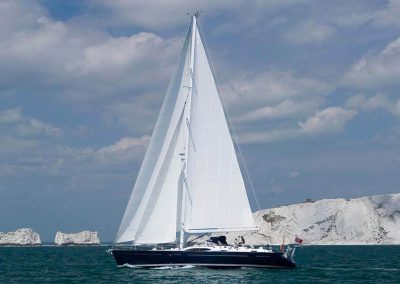 sailing yacht charter Mustique external