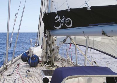 Sailing Yacht Charter Shaitan Foredeck