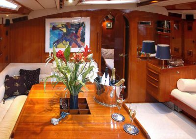 Sailing Yacht Charter Shaitan Wine
