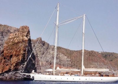 Sailing Yacht Charter Rhea external