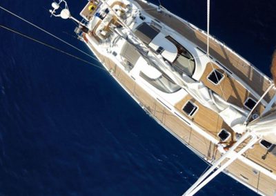 Bird's view of Sailing Yacht Charter Ocean Phoenix