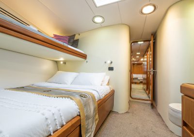 Sailing Yacht Charter Ocean Phoenix Guest Stateroom with Pullman