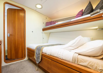Sailing Yacht Charter Ocean Phoenix Guest Stateroom with Pullman